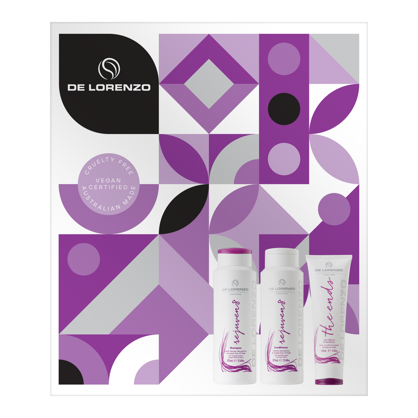 De Lorenzo Rejuven8 Christmas pack with the ends