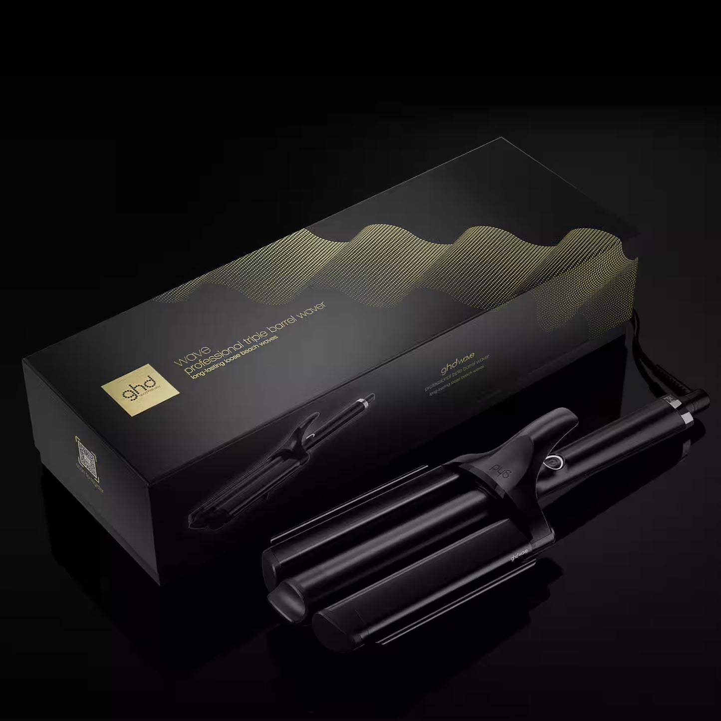 GHD wave triple barrel waver