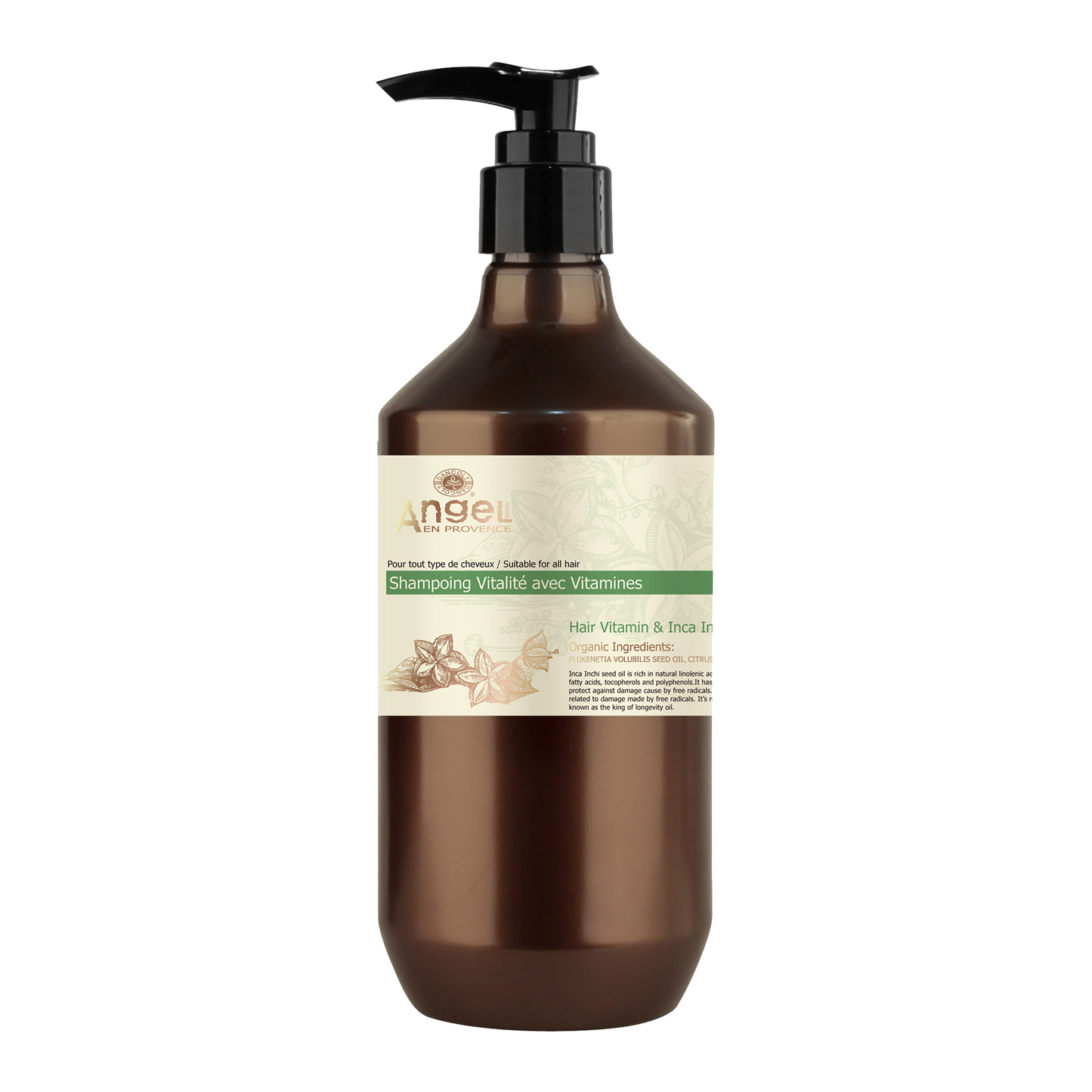 Angel Hair Vitamin & Inca Inchi Oil Shampoo 400ml