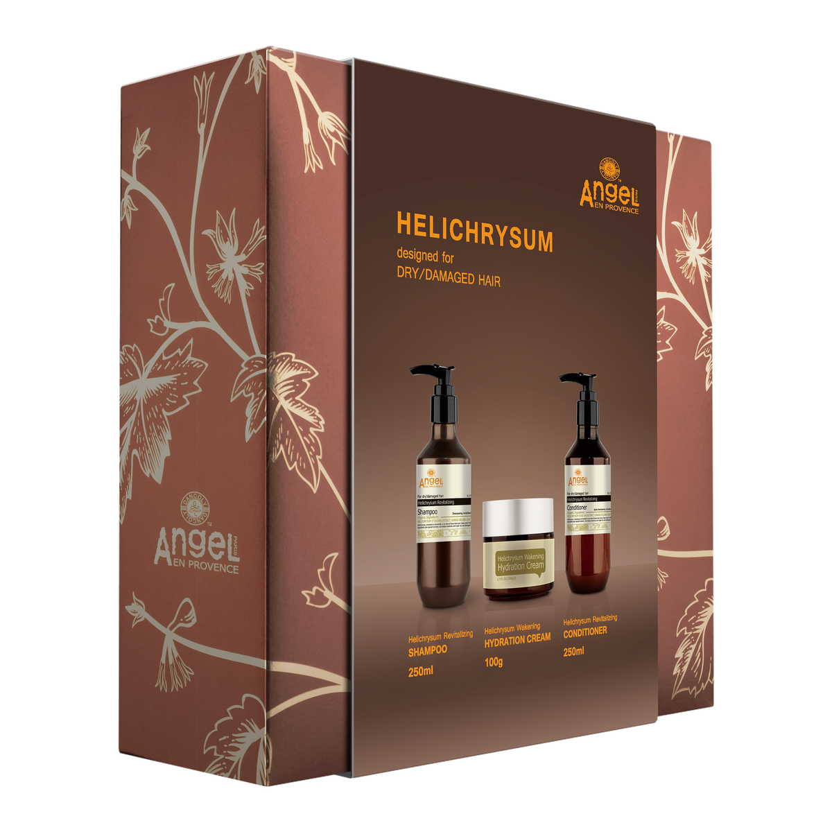 Angel Helichrysum Christmas pack with helichrysum hydration cream