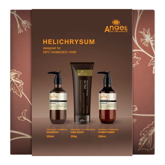 Angel Helichrysum Christmas pack with Helichrysum hair mask