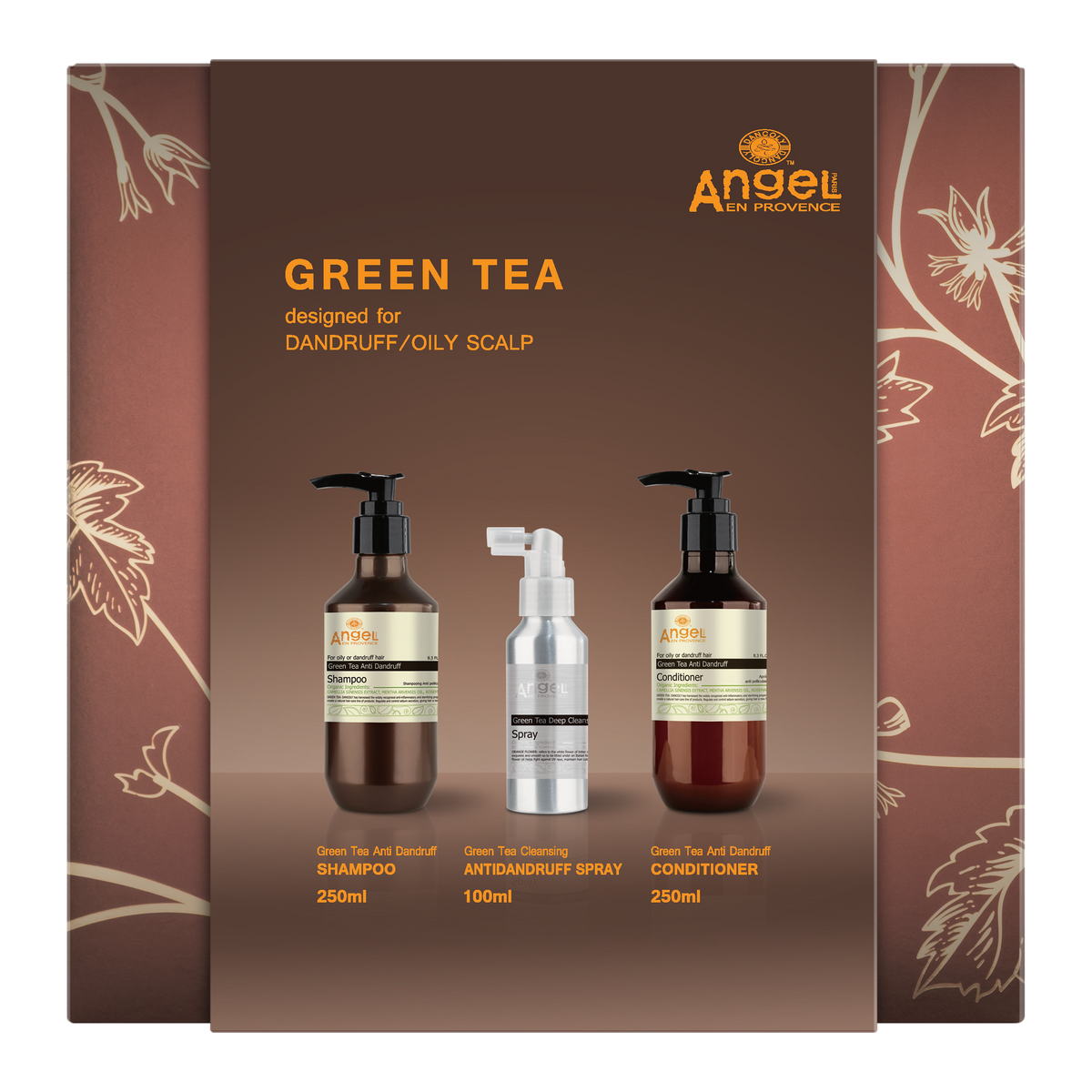 Angel Green Tea Christmas pack with Deep cleansing spray