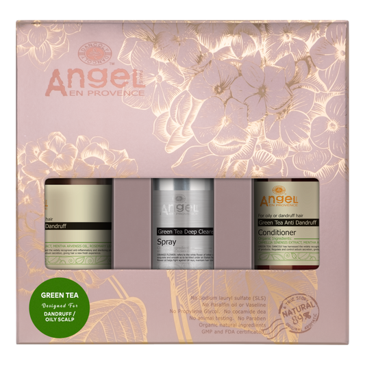Angel Green Tea Christmas pack with Deep cleansing spray