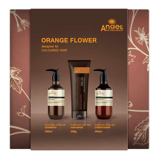 Angel Orange flower Christmas pack with orange flower mask