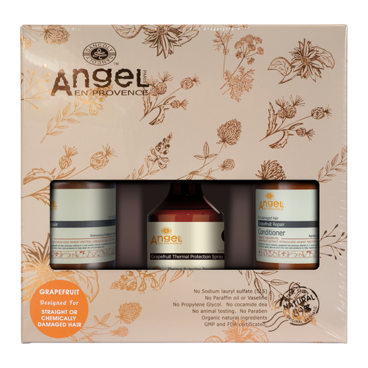 Angel Grapefruit Christmas pack with Thermal protection spray