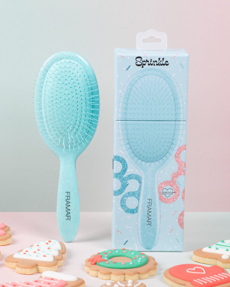 Framar Cookie Cutter - Sprinkle Detangle Brush Limited Edition