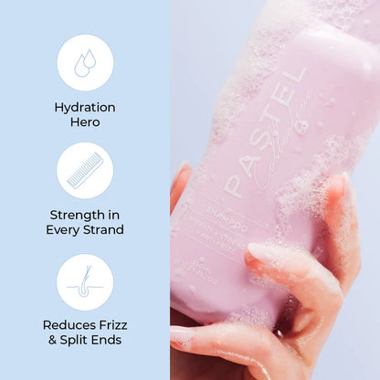 Pastel Collective Hydrate + Strength + Anti Frizz Shampoo 350ml