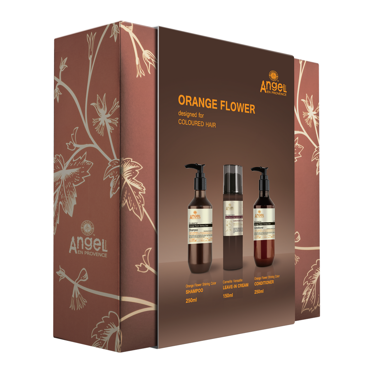 Angel En Provence Orange Flower Christmas pack with Camellia cream
