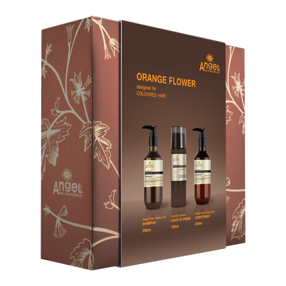 Angel En Provence Orange Flower Christmas pack with Camellia cream