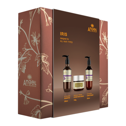 Angel Iris Christmas pack with Helichrysum hydration cream